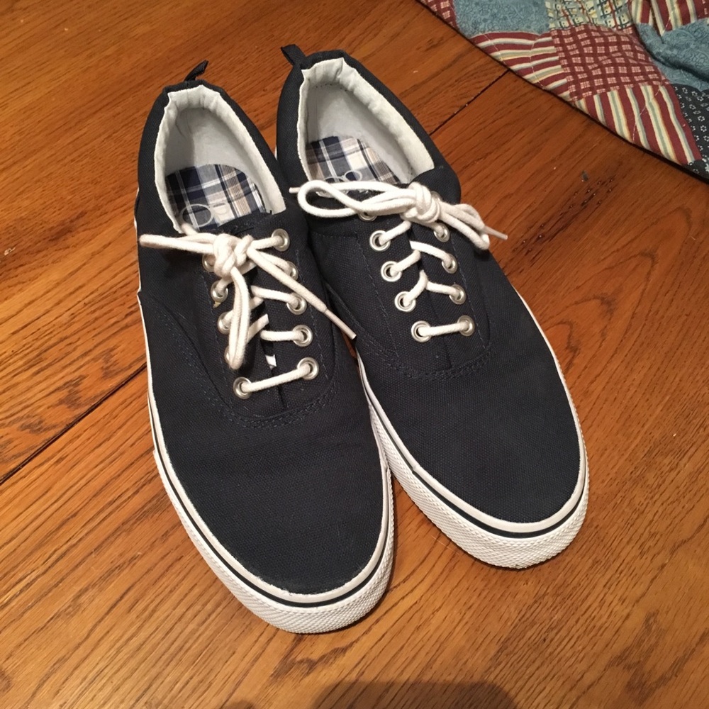OP Men’s Navy Canvas Shoes